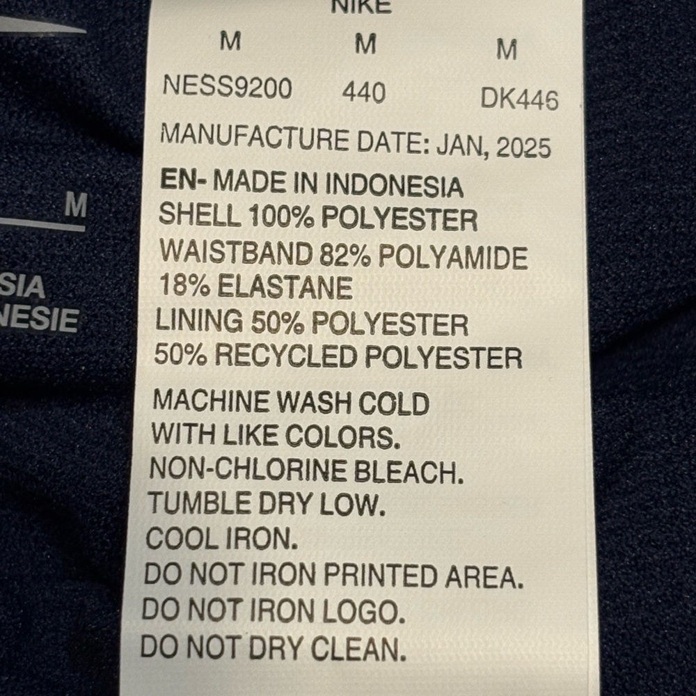 Nike Women’s Dark Navy Swim Shorts size Medium NWT - Picture 6 of 13